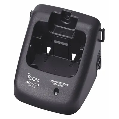 ICOM Single Unit Charger: Fits Icom, For M73 Series, 1 Radios Charged, 12 to 16 V DC - ICOM-Compatible Chargers & Power Cords