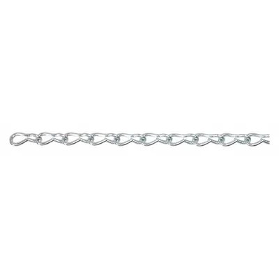 PEERLESS Jack Chain: 12 in Chain Trade Size, Zinc, 29 lb Working Load Limit, Jack - Light-Duty Jack Utility Chains