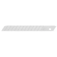 OLFA Snap-Off Blade: 3 3/8 in Blade Lg, 3/8 in Blade Wd, 0.02 in Blade Thick, 13 Segments, 50 PK (MPN AB-50S)