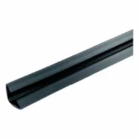 LORIENT Smoke and Draft Seal: Batwing, Self-Adhesive Mounting, Std, Flex Elastomer/Rigid PVC (MPN BW300C-36)