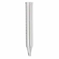 Approved Vendor 15 mL Polystyrene Conical Centrifuge Tube, Natural, Graduated, 99192939