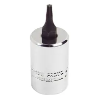 PROTO Socket Bit: 3/8 in Drive Size, Torx Tip, T30 Tip Size, 1 23/32 in Overall Lg, Fixed Insert (MPN J5239-30W)