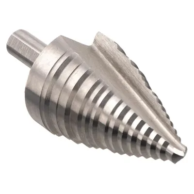 OEM Step Drill Bit: 7/8" to 1-3/8", HSS, Hex Shank - High-Speed Steel Step Drill Bits