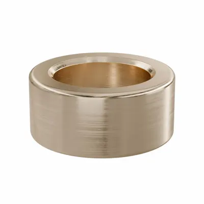OILITE Sleeve Bearing: Bronze, SAE 841, 12 mm Bore, 18 mm OD, 8 mm Lg, 49,938 lb/sq in-fpm Max PV - Lubricated General Purpose Metallic Sleeve Bearings