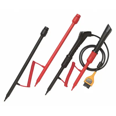 FLUKE Intelligent Test Probe Set: Black Probe/Red Probe - Battery Capacity Analyzer Accessories