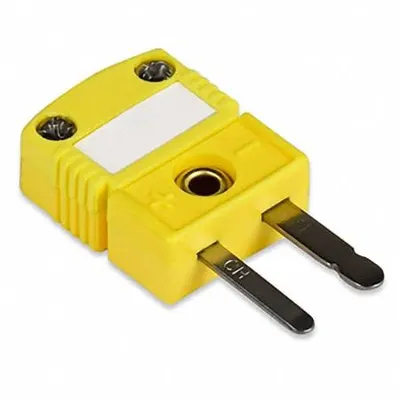 OMEGA Temperature Probe Connectors & Adapters: Plug, For Type K Thermocouple Type - Thermocouple Plugs