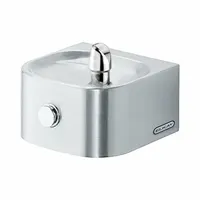 ELKAY Drinking Fountain: On-Wall, 6 1/2 in Ht, 12 1/8 in Dp, 13 in Overall Wd, Not ADA Compliant (MPN EDFP210C)