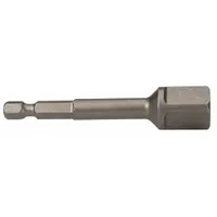 APEX Power Socket Adapter: 3/8 in Output Drive Size, Square, 2 in Overall Lg, Oiled (MPN EX-370-B-2)
