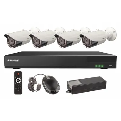 VITEK Video Surveillance Digital Systems: Bullet, 4 Cameras Included, 2.8 mm Max Focal Lg - Video Surveillance Digital Systems w/ Cameras