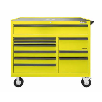 KENNEDY 4910MPCY Electric-Enabled Heavy-Duty Rolling Tool Cabinet - Electric-Enabled Heavy-Duty Rolling Tool Cabinets
