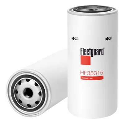 FLEETGUARD Automotive Hydraulic Filter: B7163, HF35315, 9 in Overall Ht, 16 in Overall Lg - Spin-On Oil Filters