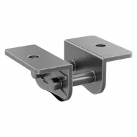 TSUBAKI Attachment Link: For Std Roller Chains, 40, Single Strand, 1/2 in Pitch, Steel, Plain, 5 PK (MPN 40WK1CL)