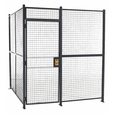 WIRECRAFTERS Woven-Wire Partition Cage