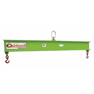 CALDWELL Lifting Beam: Lifting Beam, 2,000 lb Working Load Limit, Fixed, 36 in Overall Lg - Lifting Beams