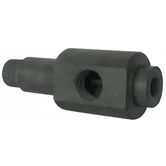 Liquid-operated jet eductor pump with 1 1/4 in MNPT connection and 1.82 sizing factor. Used for pumping, mixing, or moving liquids in industrial fluid-handling systems, such as sump draining, tank emptying, and chemical transfer.