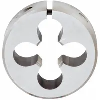 OSG Round Threading Die: 7/16"-14 UNC, 1 5/16 in OD, Solid, High Speed Steel (MPN 2705000)