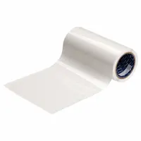 Laminate Roll: Laminate Roll, Acrylic, Clear, Permanent Adhesive, 6 3/8 in Ht, 8 1/2 in Wd (MPN LAM-267-910)