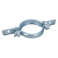 Riser Clamp: Electrogalvanized Steel, For 6 in Pipe, 1,570 lb Load Capacity, 16 in Overall Lg (MPN EZR0600)