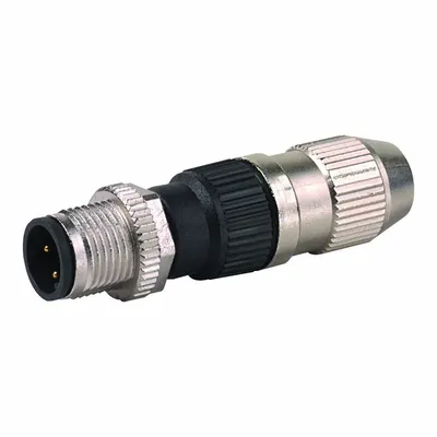 MURRELEKTRONIK Circular Connector: A Coded, 3 Pin, M12 Screw, IP67, IDC - Field-Wireable Industrial M12 Circular Connectors