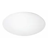 Low Profile Flushmount,LED,Round,16": 16 in Dia, White, 2 7/8 in Ht, 1,700 lm, 4000K, 22 W, 120V AC (MPN 54437241)