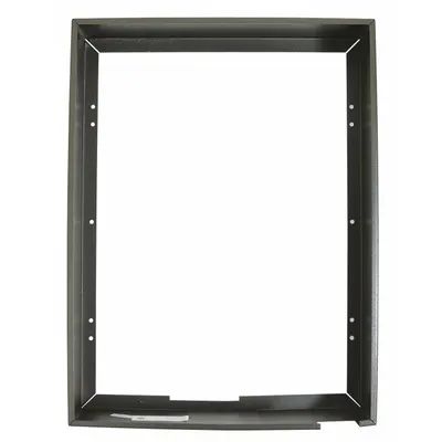 MARKEL Mounting Frame: Surface, 25 in x 17-7/16 in, Fits 2 to 5 kW kW, 4 in Frame Extends - Mounting Brackets & Frames for Electric Wall & Ceiling Heaters