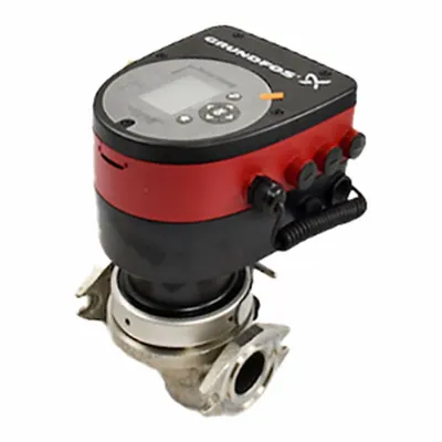 Grundfos Circulating Pump: 1/4 hp HP, 115/230V AC, Stainless Steel, Variable, 23 gpm - Intelligent Inline Circulator Pumps