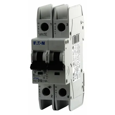 EATON FAZ-C35/2-NA C-Curve 2-Pole UL489 Miniature Circuit Breaker - C-Curve, 2-Pole UL489 DIN Rail-Mount Miniature Circuit Breakers