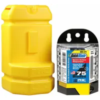 PACIFIC HANDY CUTTER, INC Blade Dispenser Kit: Blade Bank, Approximately (750) Utility Blades (MPN BB5379KIT)