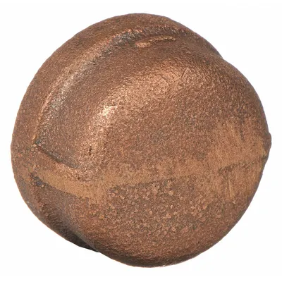 OEM Cap: Cap, 1 1/2 in, NPT Threaded, Brass, 200 psi - Low-Pressure Threaded Pipe Fittings