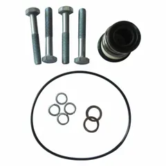 This seal kit and gasket set is designed for servicing straight centrifugal pumps. It includes an O-ring and is compatible with Dayton centrifugal pumps, specifically model 2ZWR4. Used to replace worn seals and gaskets, it helps prevent leaks in fluid-handling applications.