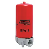 BALDWIN FILTERS Fuel Filter: Spin-On, 3 11/16 in Outside Dia, 1-12 Thread Size, Cellulose, BF914