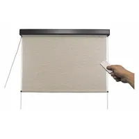 KEYSTONE FABRICS Exterior Sun Shade: Maui, 120 in Valence Wd, Motor with Remote Control, Right (MPN E80.108.30)