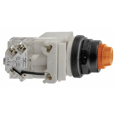SCHNEIDER Pilot Light: 30 mm Panel Mounting Size, Amber, LED - LED Pilot-Lights