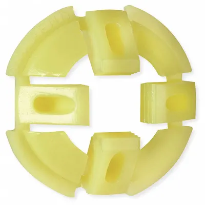 THOMAS & BETTS Plastic Connector, Snap-In: Thermoplastic, 3/4 in Trade Size - Snap-In Plastic Connectors