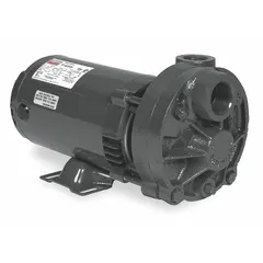 This Dayton turbine centrifugal pump is designed for high-pressure water transfer, boosting, and circulation in industrial, agricultural, and commercial applications. It features a 7 1/2 hp motor with 208-230/460V AC, 3-phase power, and a 170 psi shut-off pressure. The TEFC (Totally Enclosed Fan-Cooled) motor enclosure protects against dust and moisture, making it suitable for continuous-duty systems requiring reliable pressure maintenance.