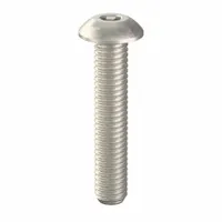 Mach Screw,Button,10-32 x 1 L,PK25 (MPN 22190)