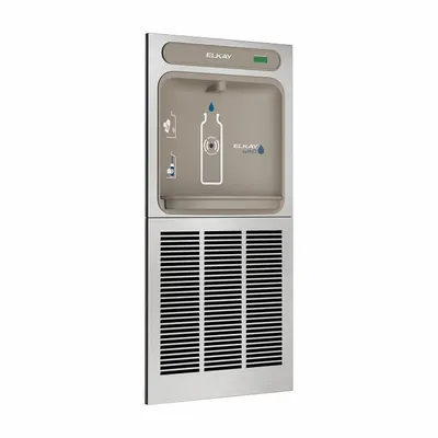 ELKAY EZWSM8K In-Wall Bottle Filler, 8 gph @ 50°F, Stainless Steel Housing - In-Wall Bottle Fillers