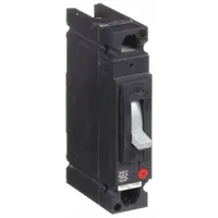 GE TED-frame molded case circuit breaker rated 20 A with a maximum AIR rating of 14kA at 120/240/277V AC. Features fixed instantaneous trip and line/load lug terminal connections. Suitable for overcurrent protection in branch circuits and feeder applications in electrical distribution panels