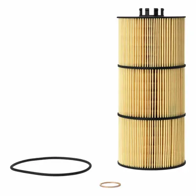 FLEETGUARD Automotive Oil Filter: P7505, LF17511, 11 1/2 in Overall Ht, 15 5/16 in Overall Lg - Cartridge Oil Filters