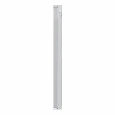 LED Under Cabinet: 36 in Lg, 1,900 lm, 2700K, 24 W, Hardwired, White, Plastic - Linear LED Under-Cabinet Light Fixtures