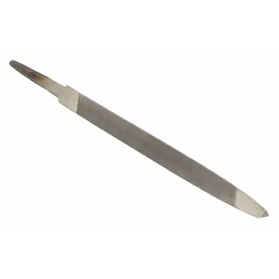 NICHOLSON Machinists File: Triangular, Single-Cut, Smooth Cut, 4 in Lg without Tang - Single-Cut Triangular Files
