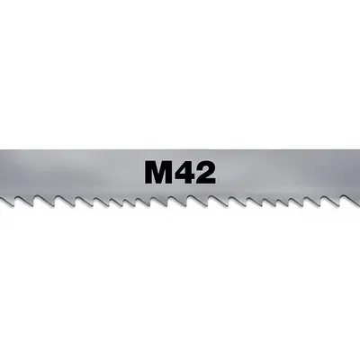 MORSE M42 Bi-Metal Band Saw Blade 14 ft 6 in, 1 in Width, 10/14 Variable Pitch - General Purpose Metal Cutting Blades