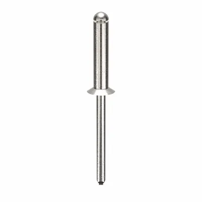 OEM Flush-Mount Blind Rivet, 0.188" dia, 2-1/8" L, Open End, PK250 - Flush-Mount Blind Rivets