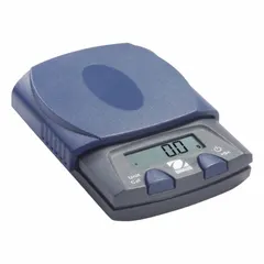 The OHAUS PS121 is a compact precision lab balance with a 120 g capacity and 0.1 g readability. It features an LCD display and supports weighing units g, oz, and pwt. The plastic construction makes it suitable for benchtop use in laboratories, jewelry, and industrial quality control applications.