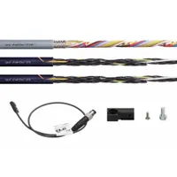 Robot cable set for 3-axis delta robots, SCARA, and single-axis systems. Includes three motor cables with straight plugs, 5 m length. For use with robot control systems in automated manufacturing