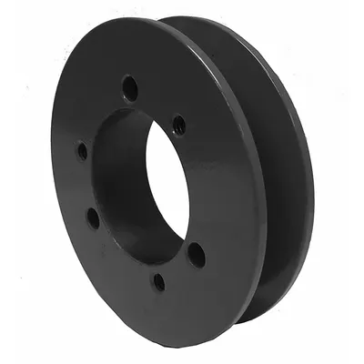 OEM Bushed-Bore Cast-Iron V-Belt Pulley, 1 Groove, 16.35 in OD, SK Quick Detachable - Bushed-Bore Cast-Iron V-Belt Pulleys