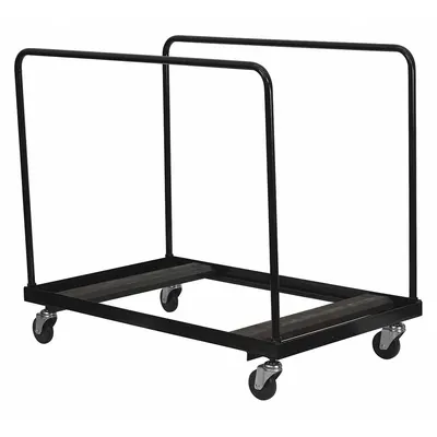 FLASH FURNITURE Carts with Vertical Divider Rail for Round & - Carts with Vertical Divider Rail for Round & Rectangular Tables