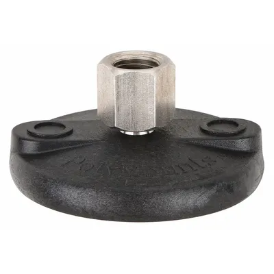 S & W Female-End Leveling Mount: Swivel Boltless, Nylon, 3/8"-16 Thread Size - Swivel Female Leveling Mounts