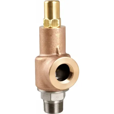 AQUATROL Adjustable Relief Valve: MNPT x FNPT, 3/4 in x 3/4 in, Bronze - Non-Code Air, Inert Gas & Liquids Pressure Relief Valves