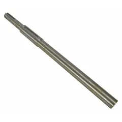 Shaft for HVACR systems, used to connect motors to fans, blowers, or pumps. Transmits rotational torque within bases, housings, and mounting kits for mechanical power transfer in heating, ventilation, air conditioning, and refrigeration equipment.